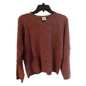 Columbia Sportswear Company Womens Sweater Small V‎ Neck Long Sleeve Knit